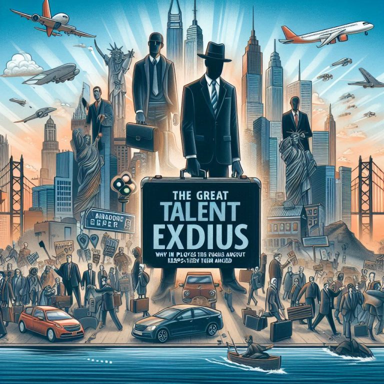 The Great Talent Exodus: Why Employees Are Packing Their Briefcases and What Keeps Them Anchored